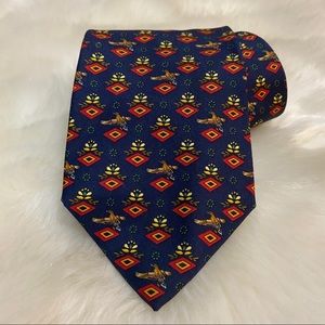 Salvatore Ferragamo Silk Mallard Duck Tie